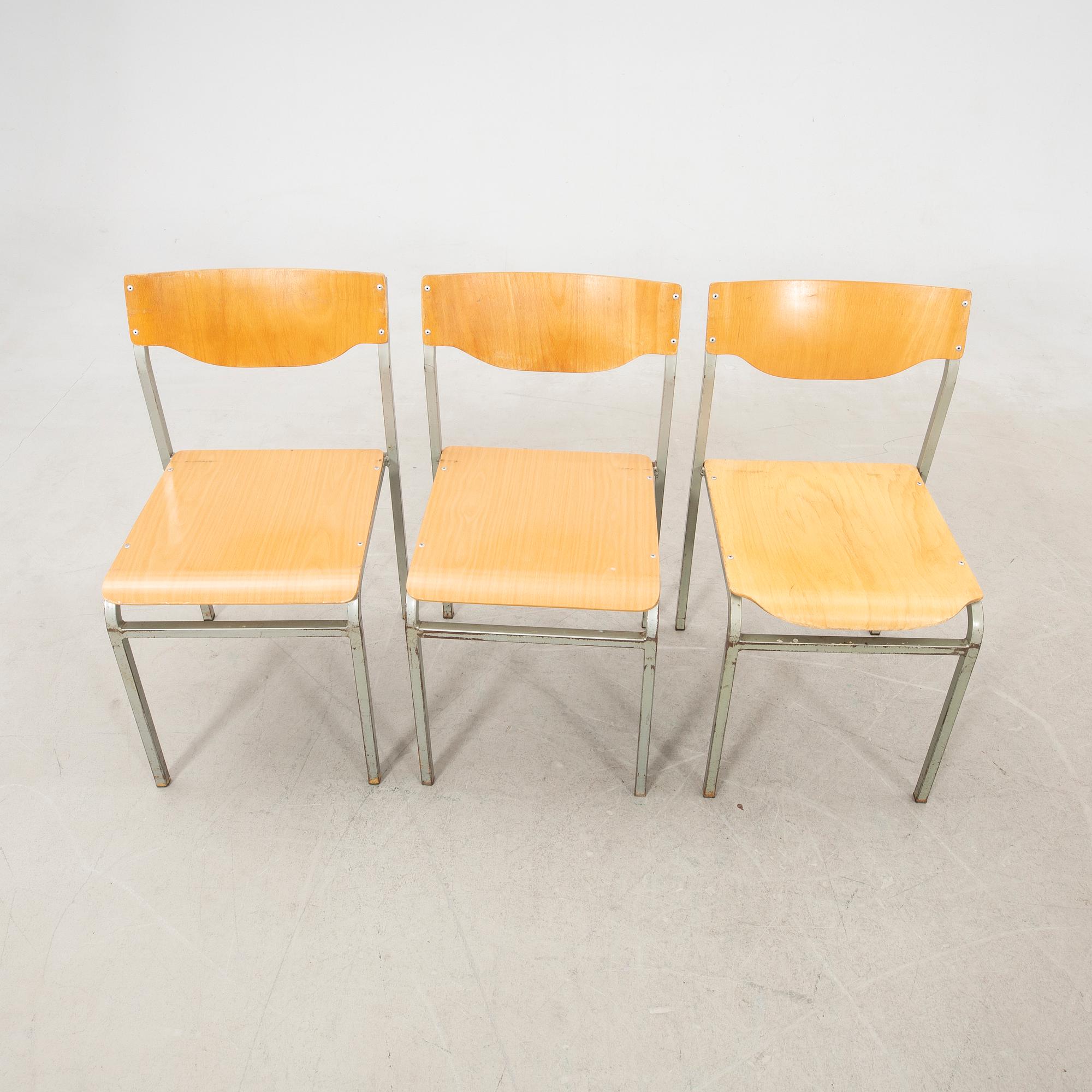 Chairs 8 pcs 1960s/70s.