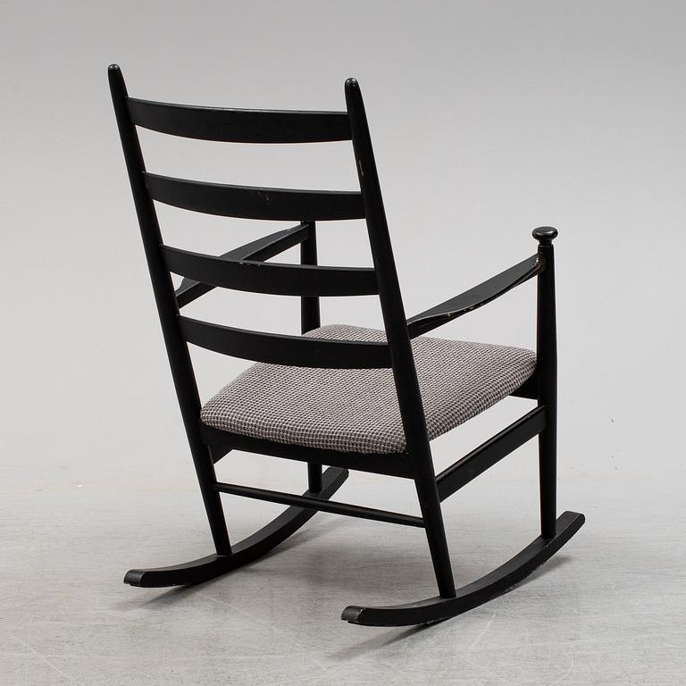 ROCKING CHAIR, Niels Eilersen, Denmark, probably 1960s.