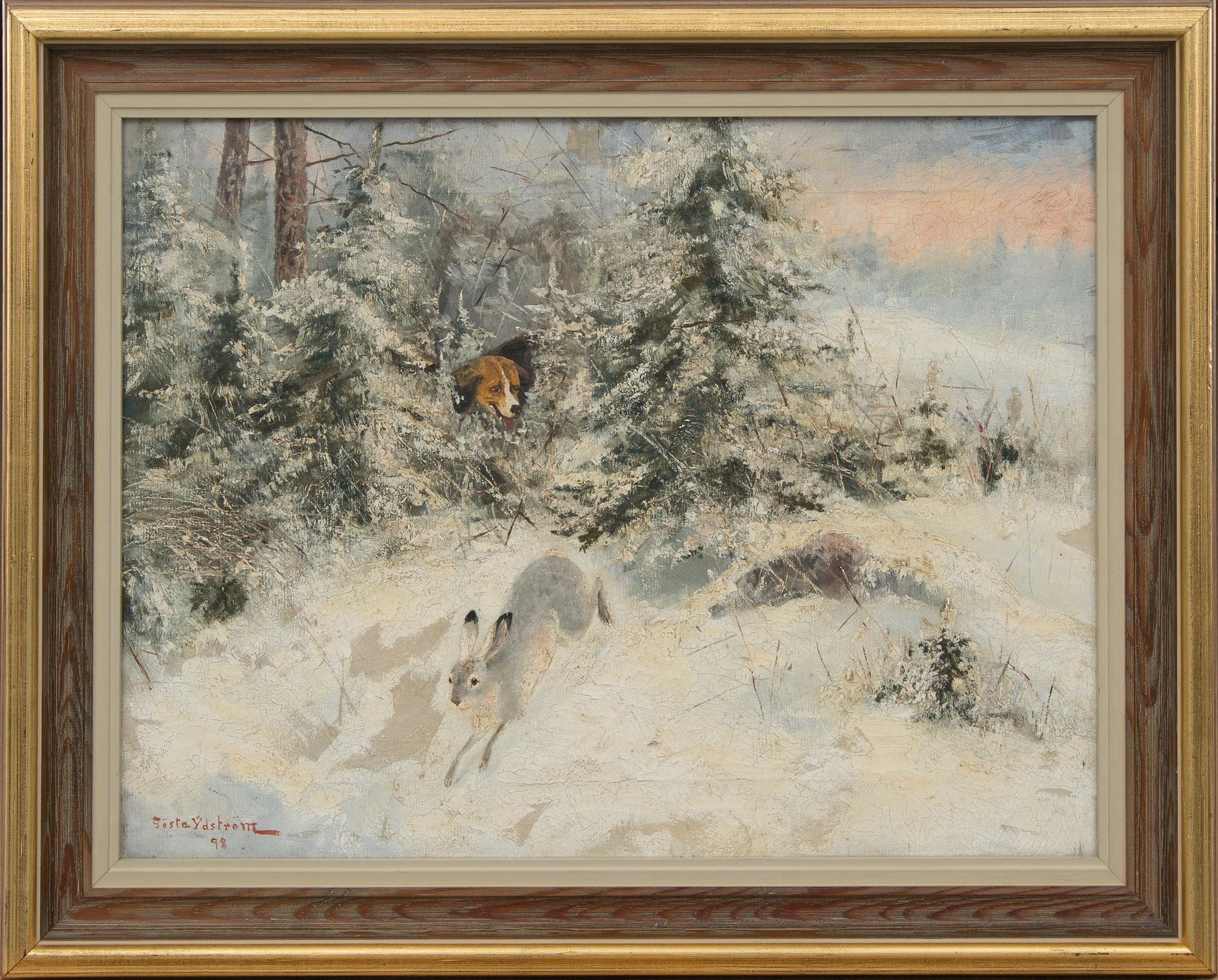 GÖSTA YDSTRÖM, olja på duk, signerad och daterad 98.