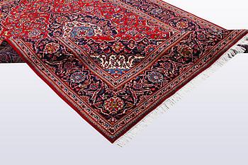 A carpet, Kashan, 308 x 202 cm.