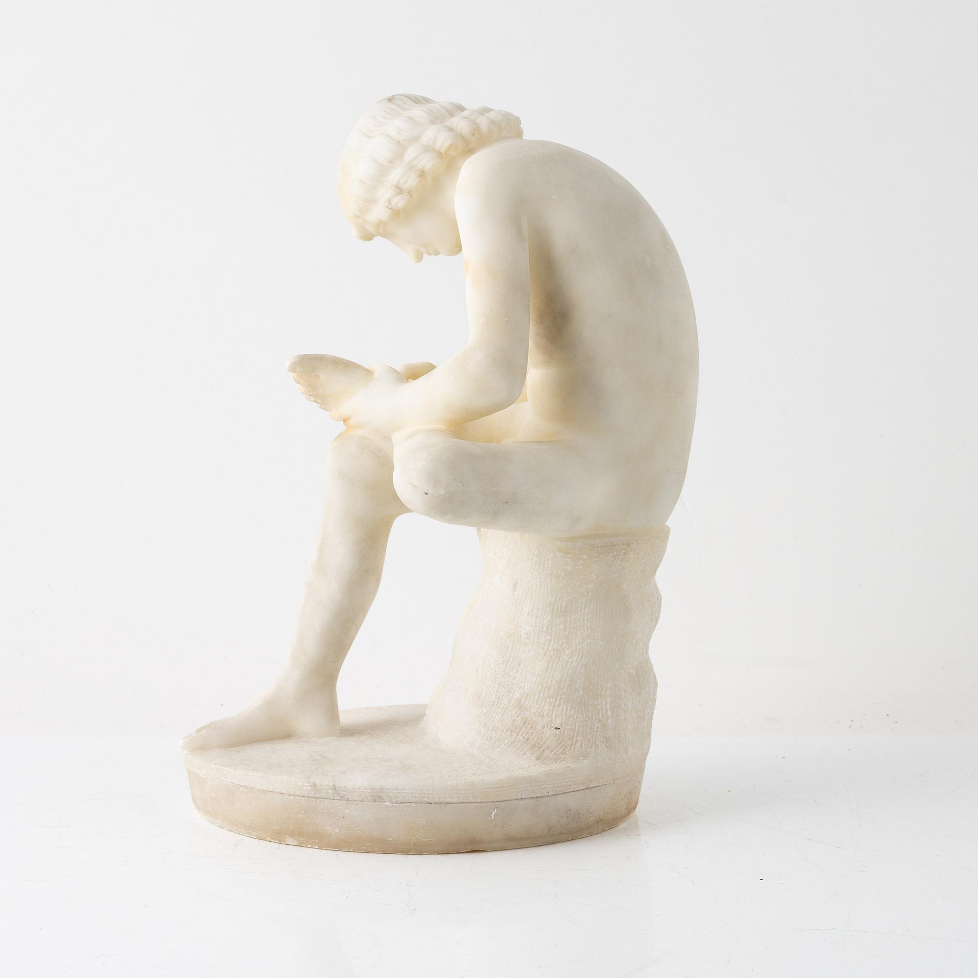 Skulptur, alabaster, Italien.