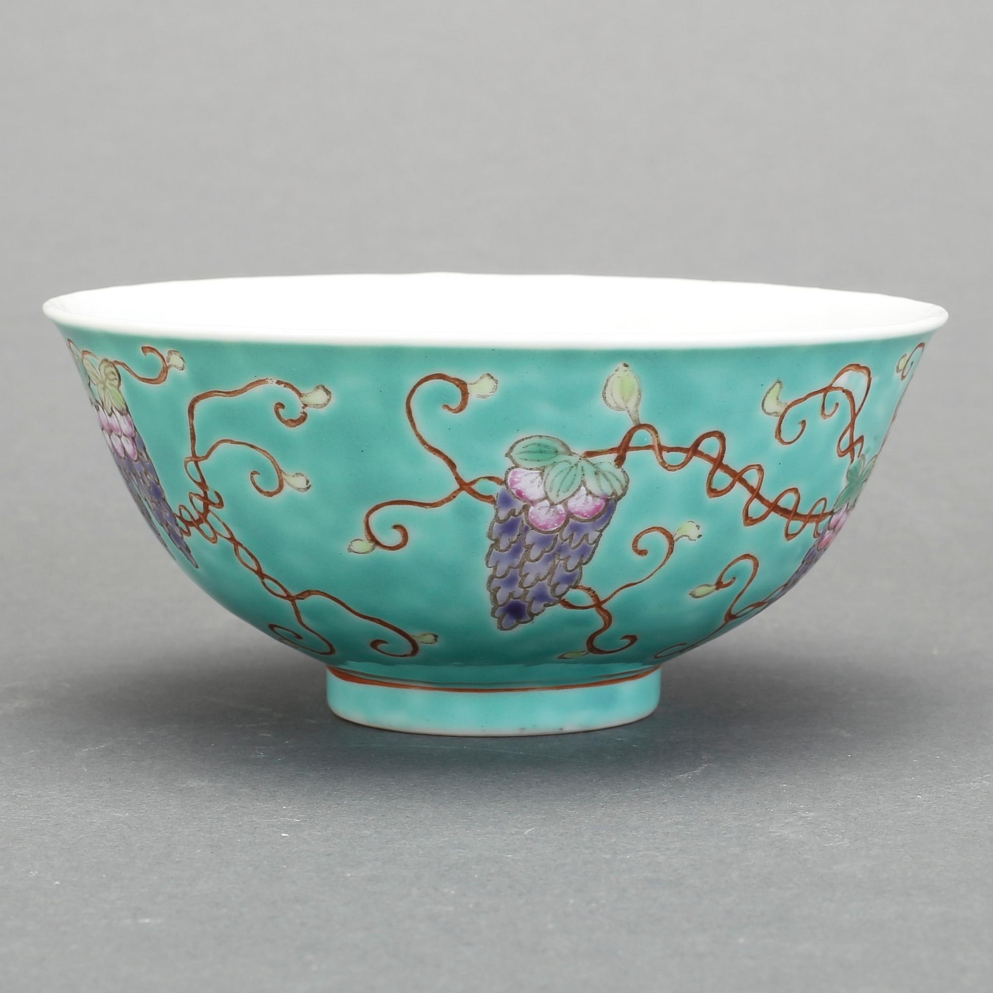 SKÅL, porslin, Kina, 1900-tal.