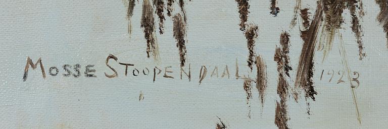 Mosse Stoopendaal, Swimming ducks.