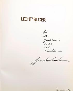 FOTOBÖCKER, 7 st, Gunter Sachs och en Alexander Sachs, 5 st med signering och dedikation.