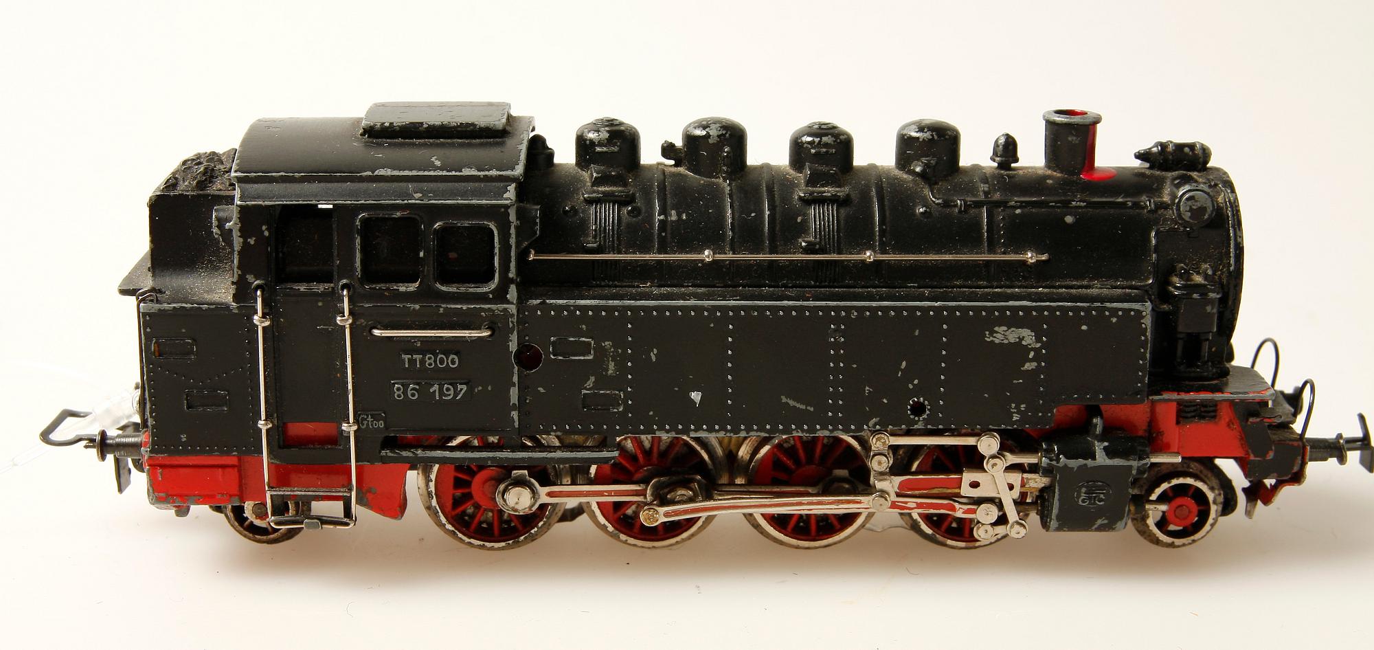 ÅNGLOK, Märklin, TT800/86 197, H0.