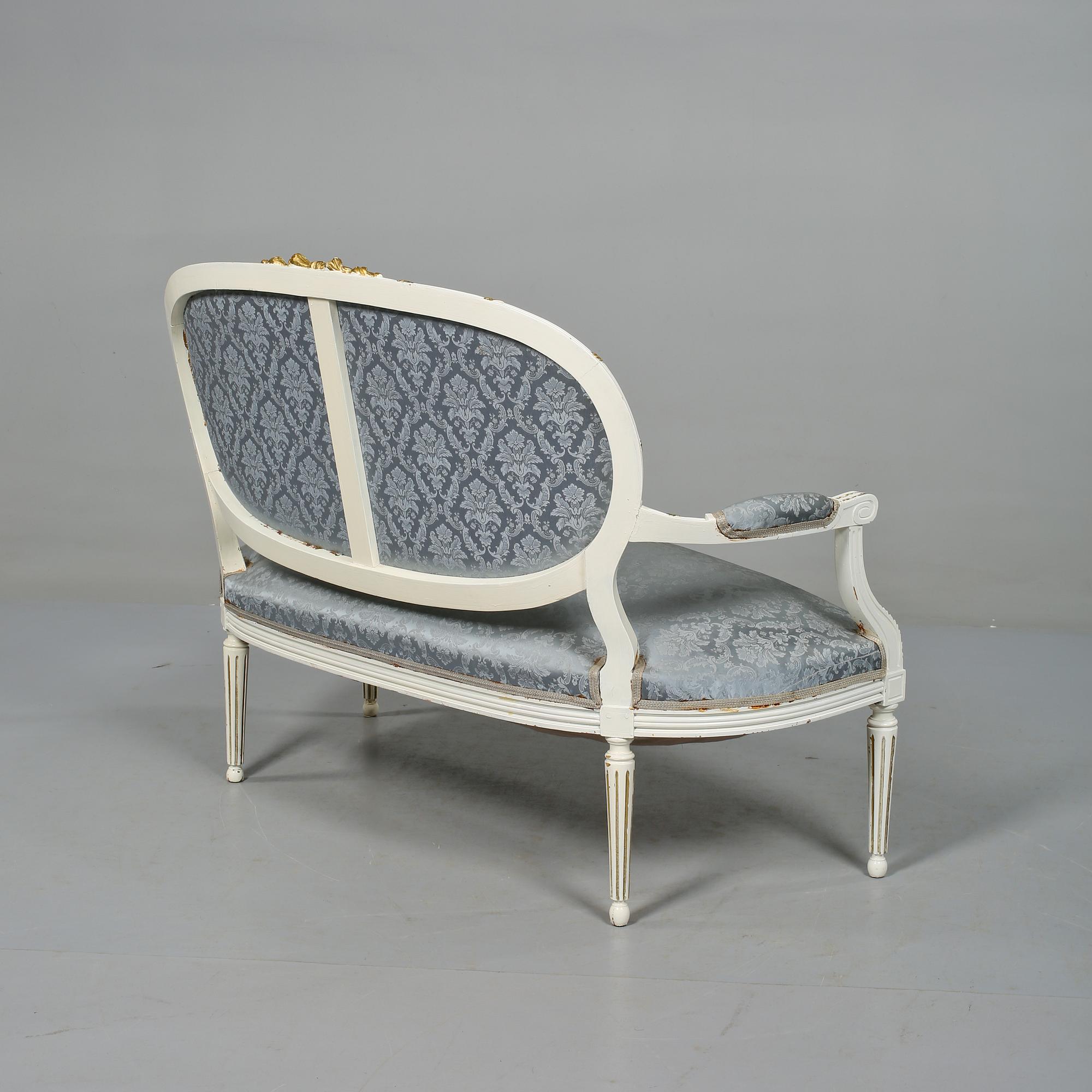 SOFFA, gustaviansk stil, 1900-talets första hälft.
