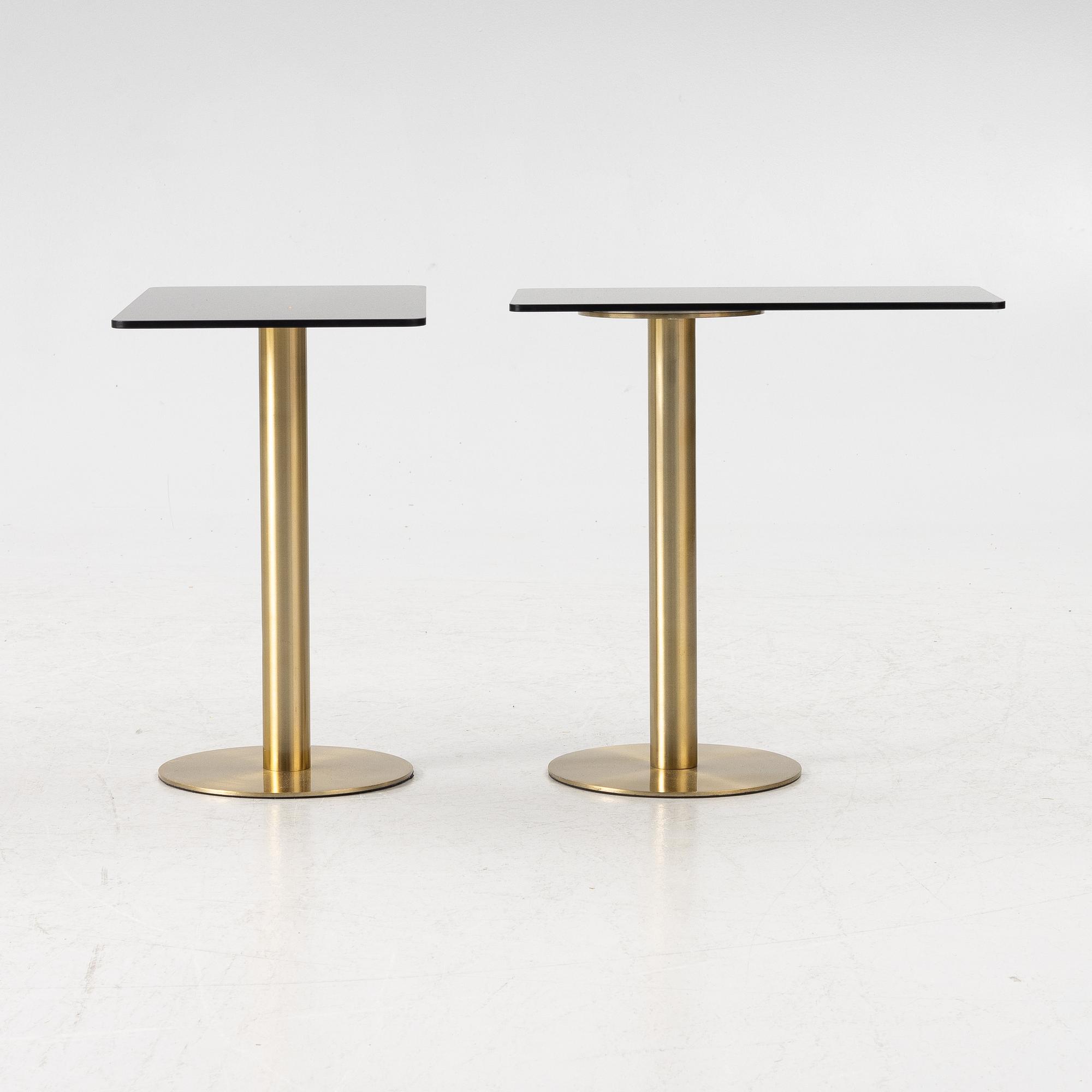 Tom Dixon, sidobord, ett par, "Flash Rectangle".