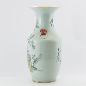 Floor vase China early 20th century porcelain.