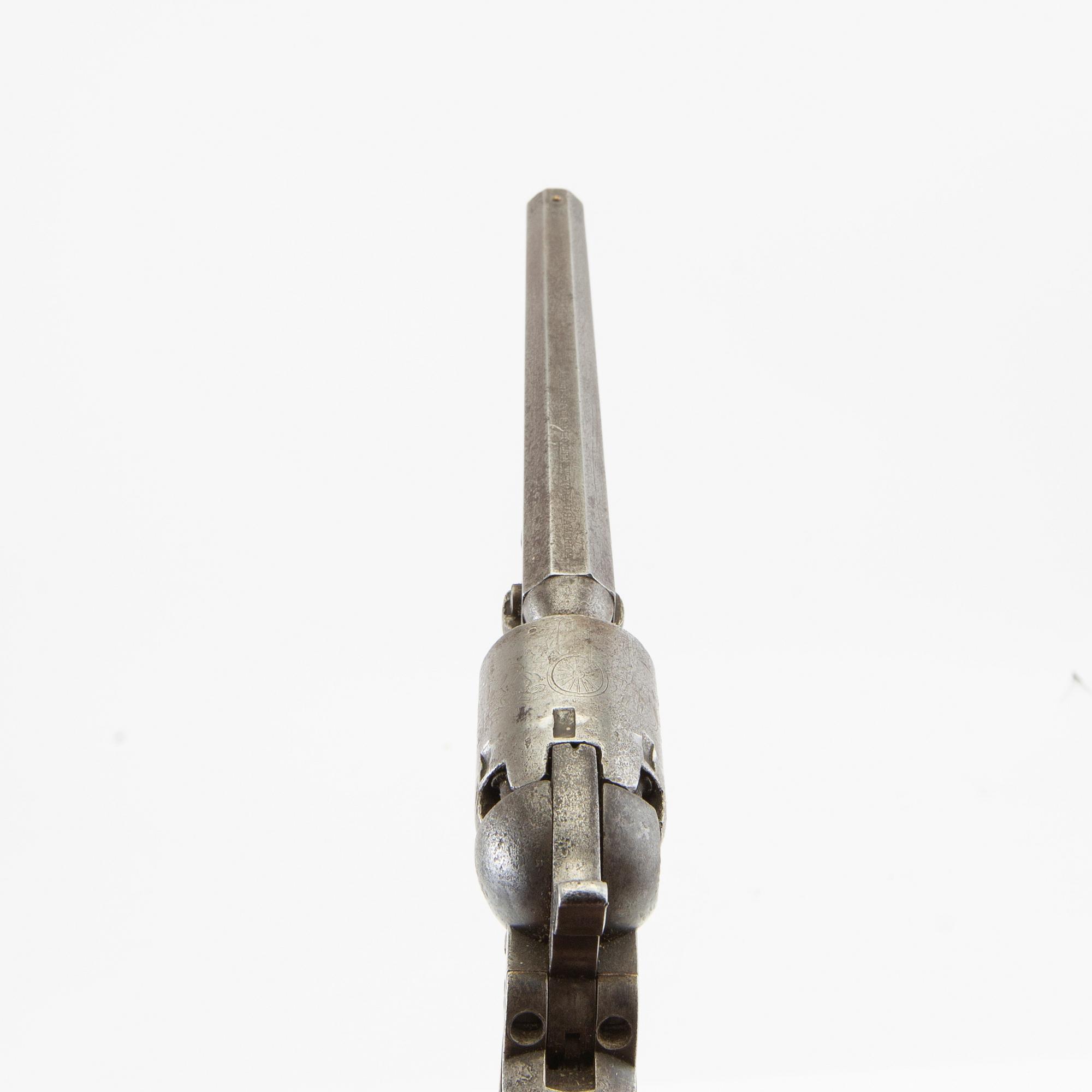 Revolver, Colt 1849 Pocket, USA, manufactured 1867.