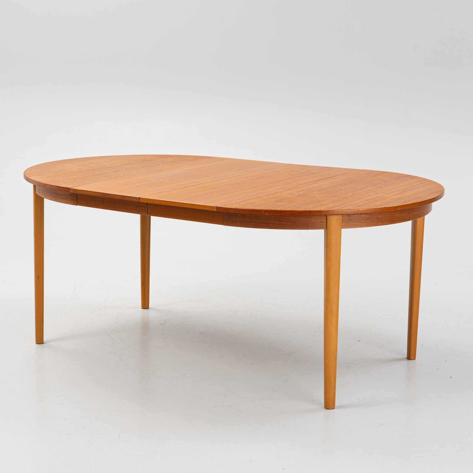 Matbord, 1950-60-tal.