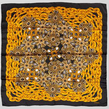 Chanel, scarf.