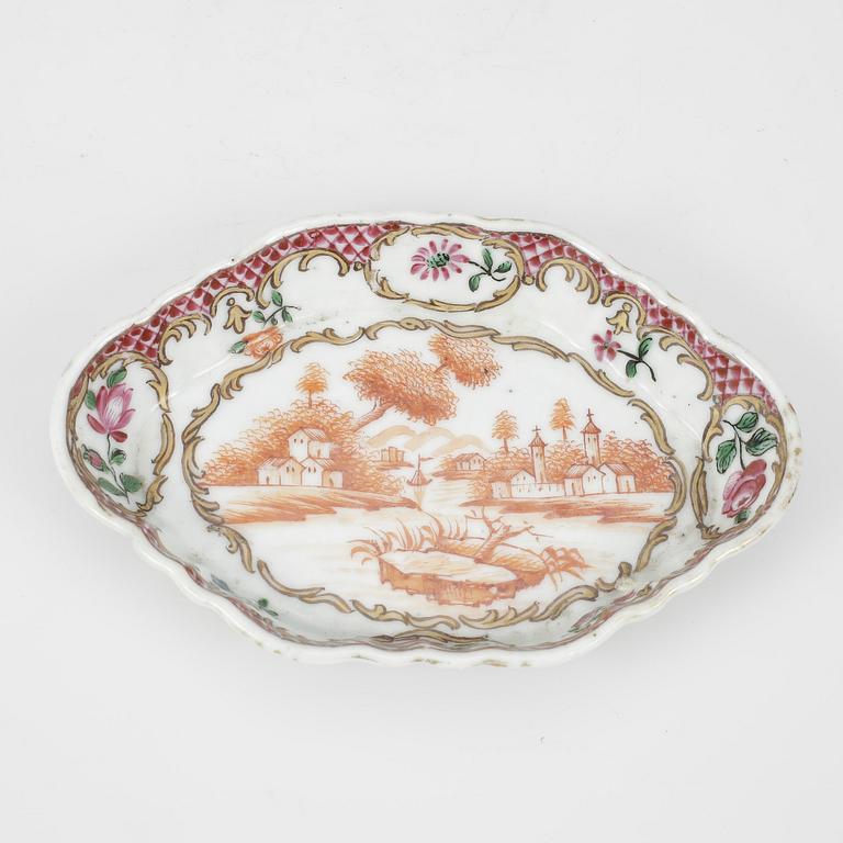 FAT, porslin, Qing dynastin, 1700-tal.