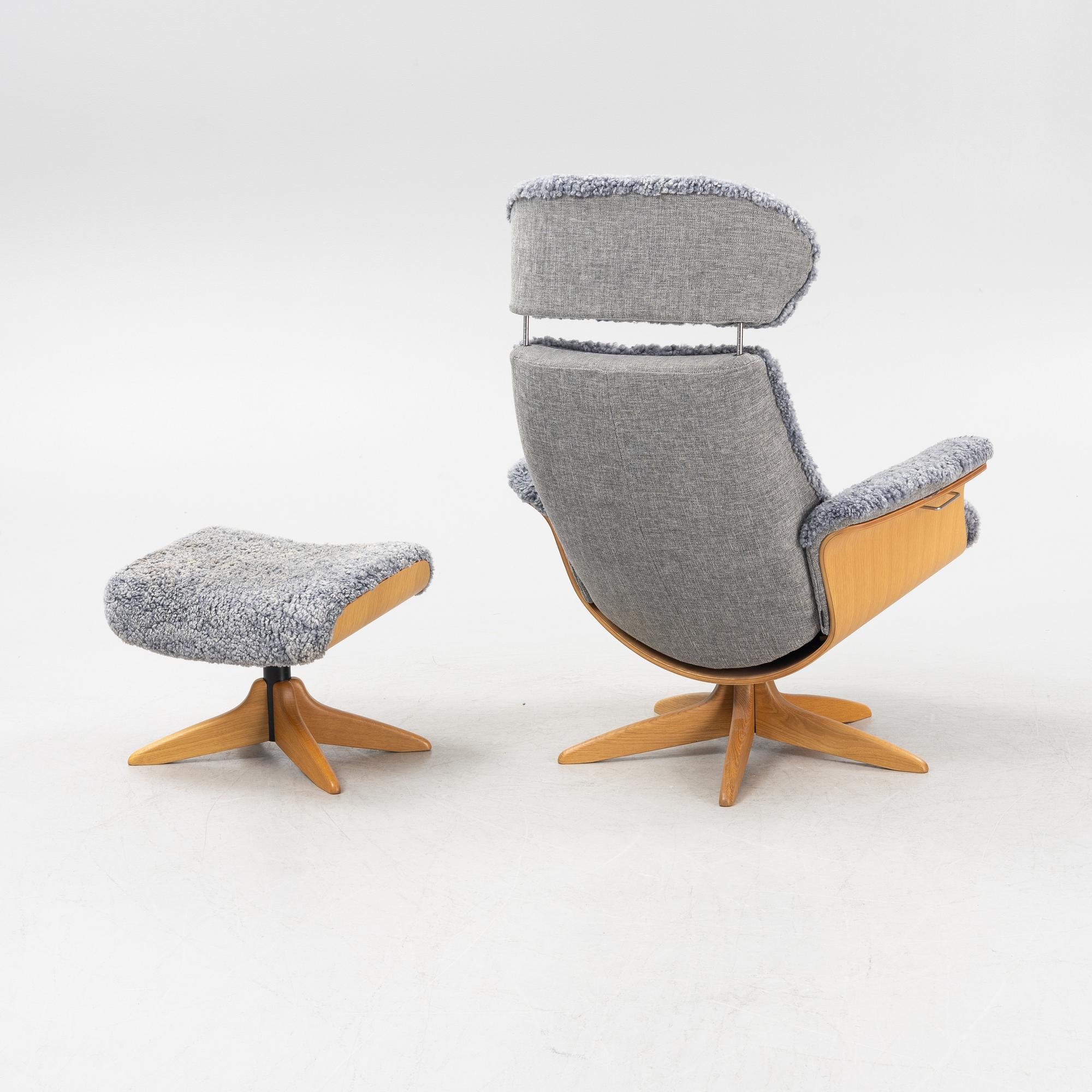 An 'Air' armchair with ottoman, Conform, 21st century.