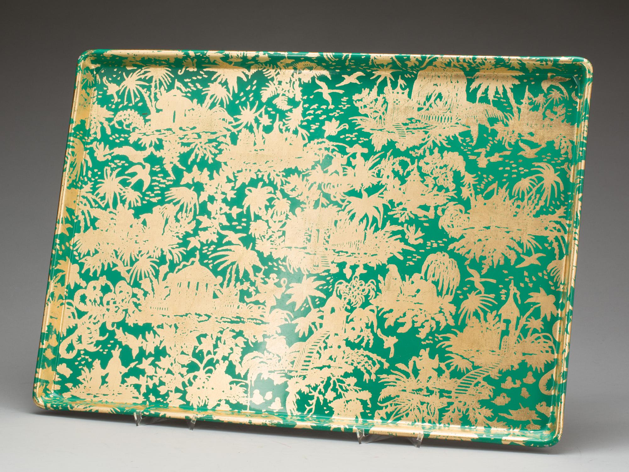 BRICKA, plåt,  Fornasetti, Italien. 1980-tal.