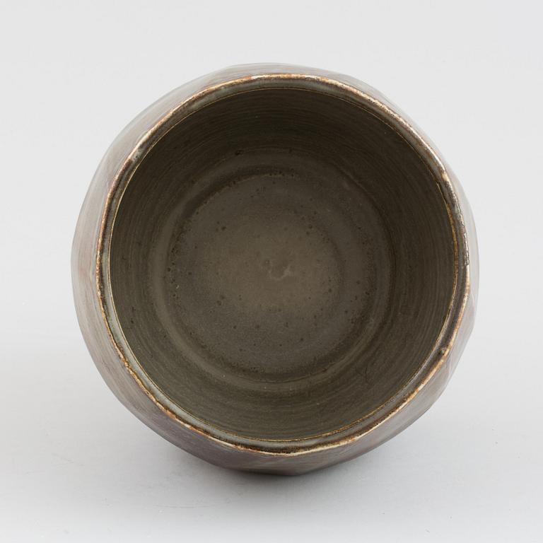 SKÅL, stengods, Carl-Harry Stålhane, Rörstrand, signerad och daterad -60.