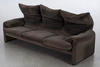 VICO MAGISTRETTI, Sofa, "Maralunga" for Cassina, Italy, second half of the 20th century.