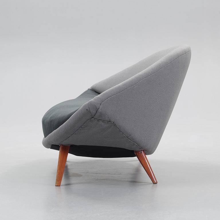 A Swedish upholstered sofa 'The coffee bean', possibly by Folke Jansson, Sweden 1950's.