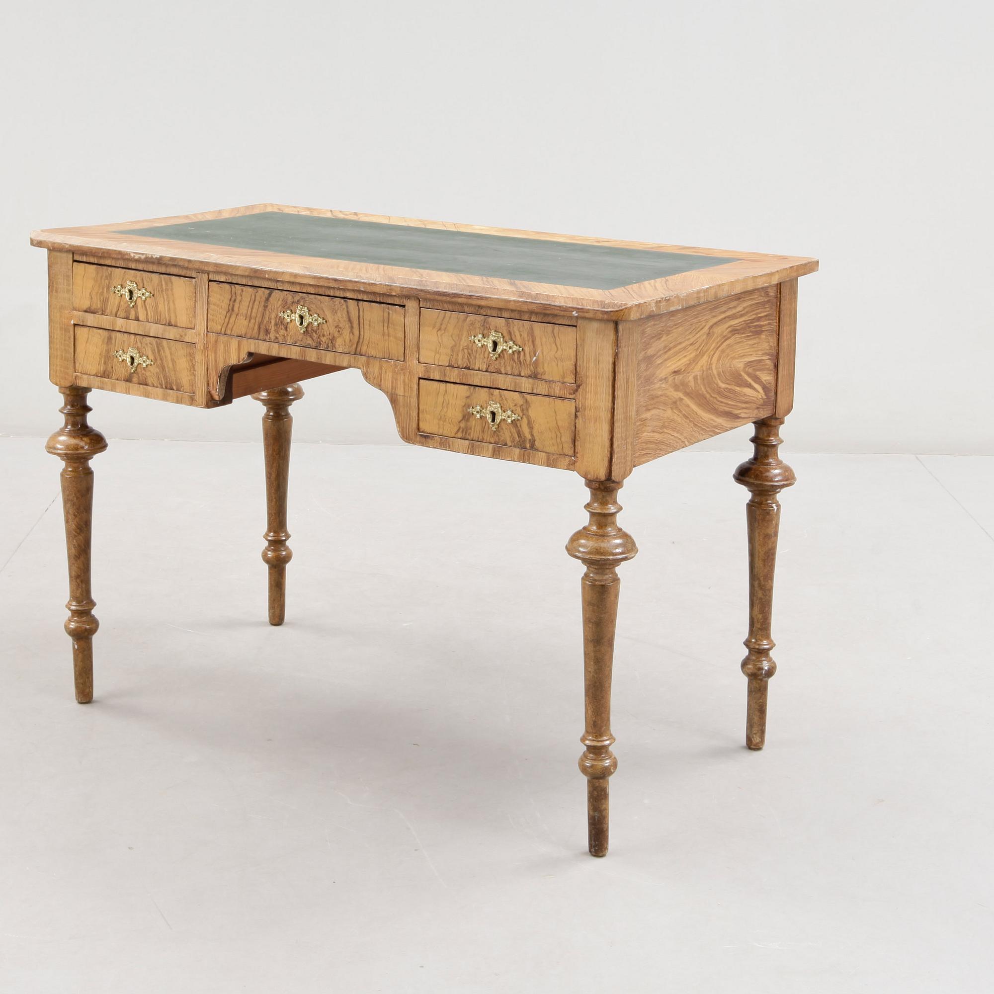 SKRIVBORD, nyrenässans, 1800-talets slut.