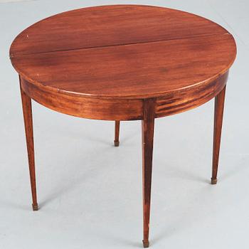FÄLLBORD, gustaviansk stil, 1800/1900-tal.