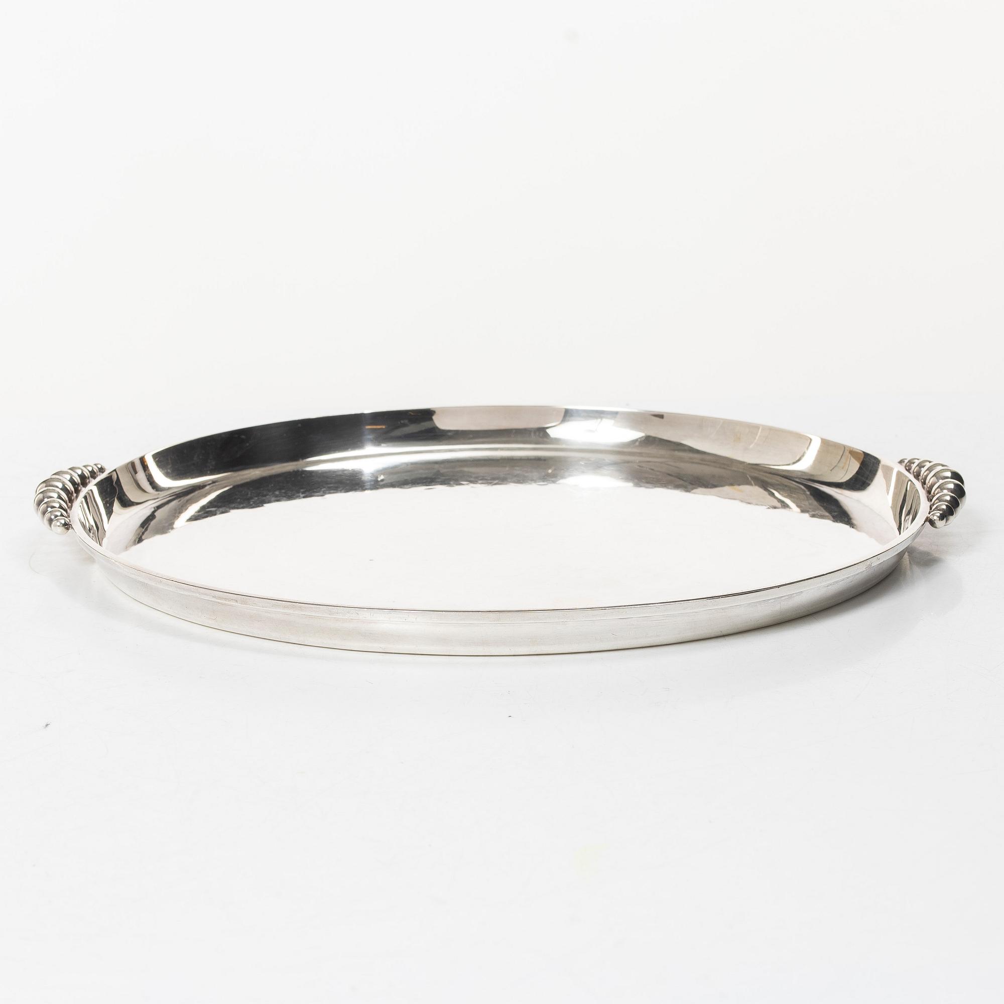 Emil Hartmann, bricka, sterling silver, Baden-Württemberg, Tyskland 1900-tal.