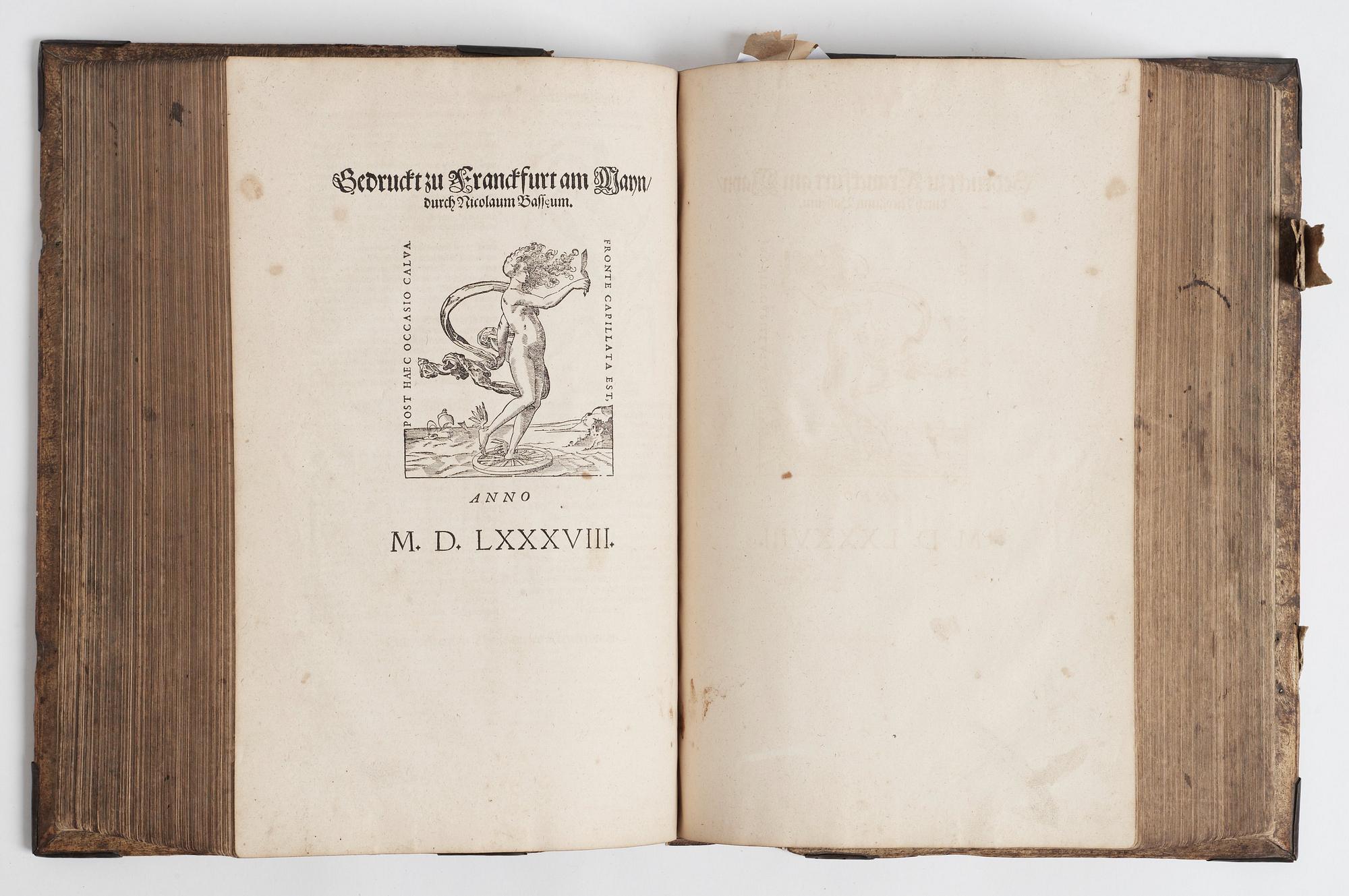 JACOBUS THEODOUS TABERNAEMONTANUS(1520-1590), Neuw Kreuterbuch, mit schönen, künstlichen.., Frankfurt 1588-91.