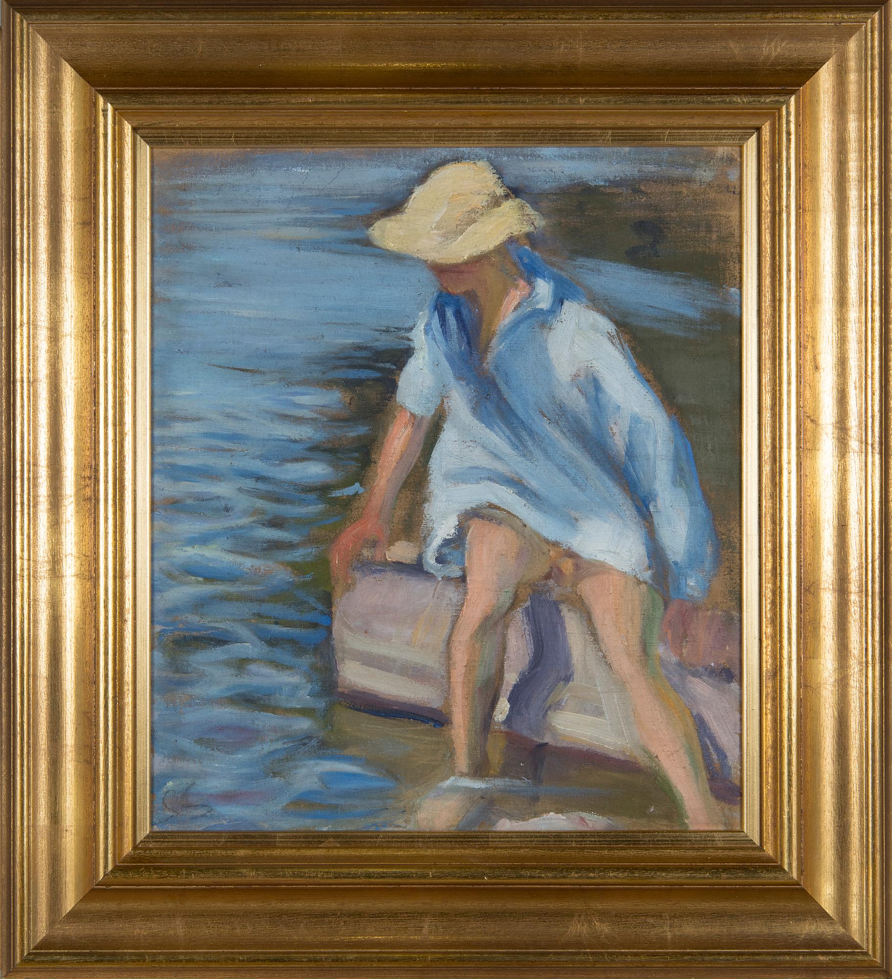 Santeri Salokivi, Fotbad på Bryggan.