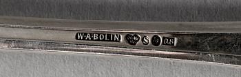 BESTICKSERVIS, 63 delar, silver, W A Bolin, Stockholm 1930-60-tal.