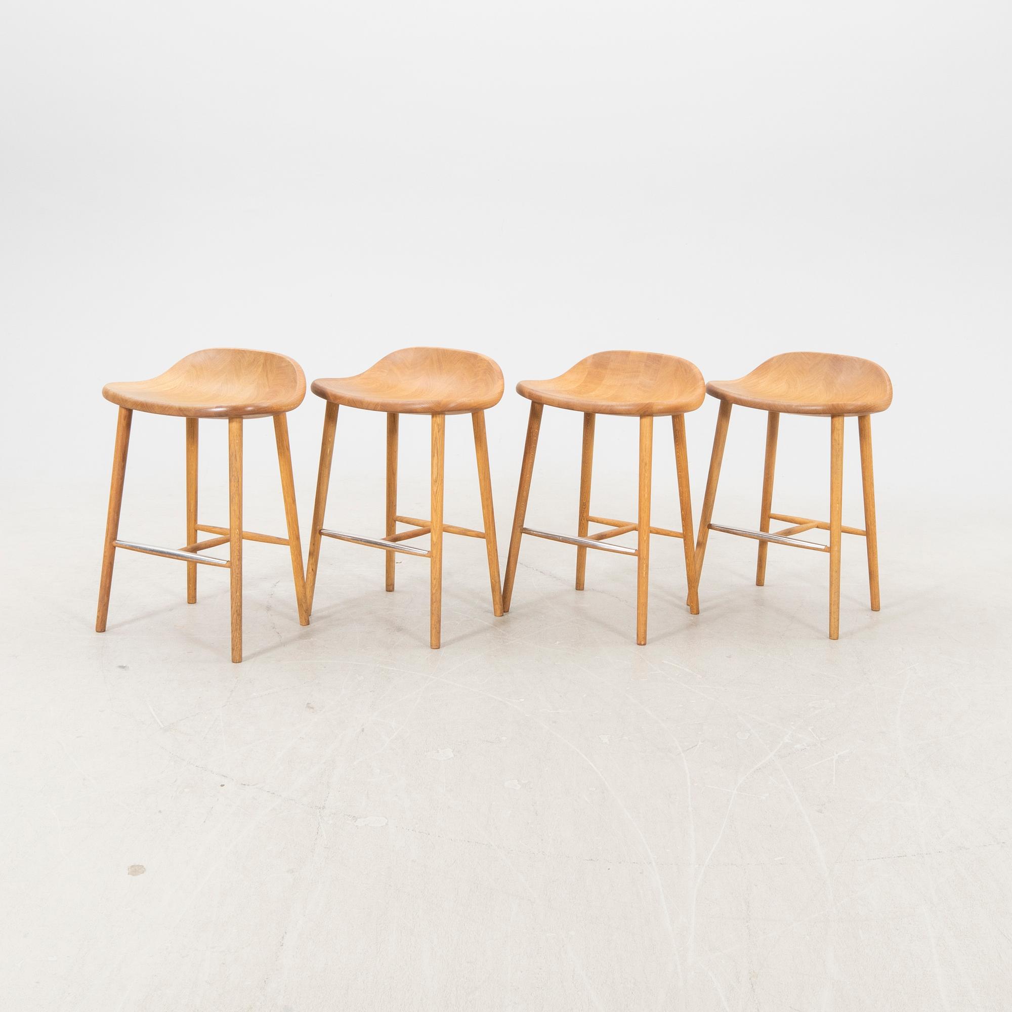 Jonas Lindvall, barstolar 4 st. "Miss Holly" 2000-tal.