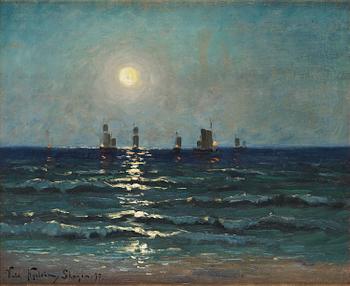 899. Valdemar Nyström, Moonlight in Skagen.