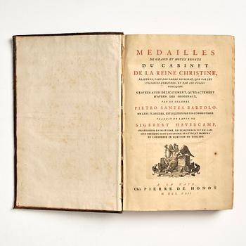 The coin collection of Queen Christina, with 63 engraved plates.