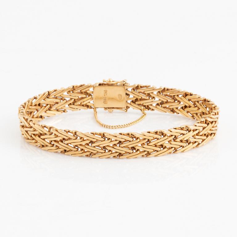 Guldlänk, 18K guld.