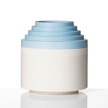 Ettore Sottsass, vaser, 2 st, Bitossi Ceramiche, Montelupo, Italien 2000-tal.