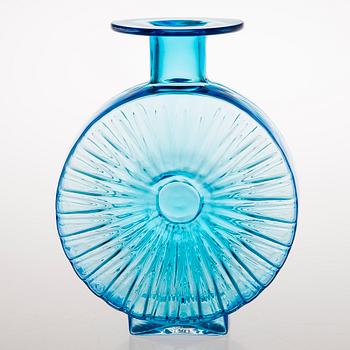 HELENA TYNELL, FLASKA, 'Aurinkopullo', glas, märkt Helena Tynell 100, Lasismi, 82/300, utgiven 2018.