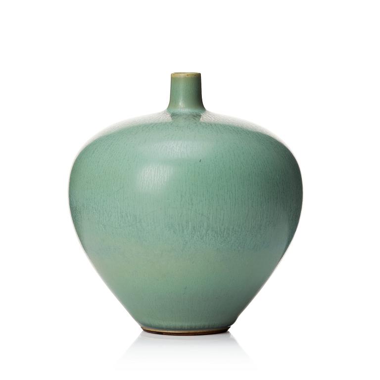 Berndt Friberg, a stoneware vase, Gustavsberg studio, Sweden 1958.