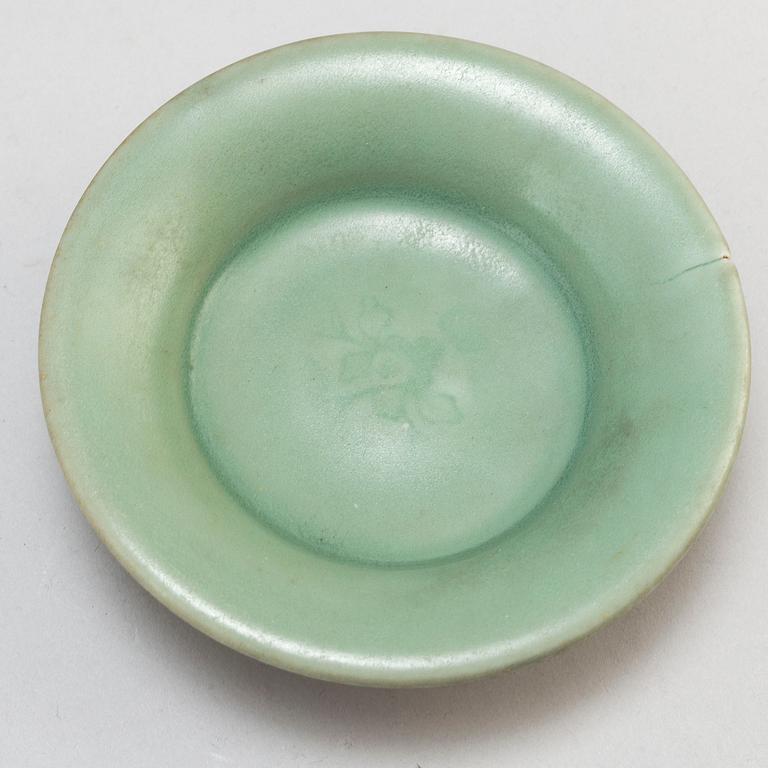 A celadon dish, Ming dynasty, (1368-1644).