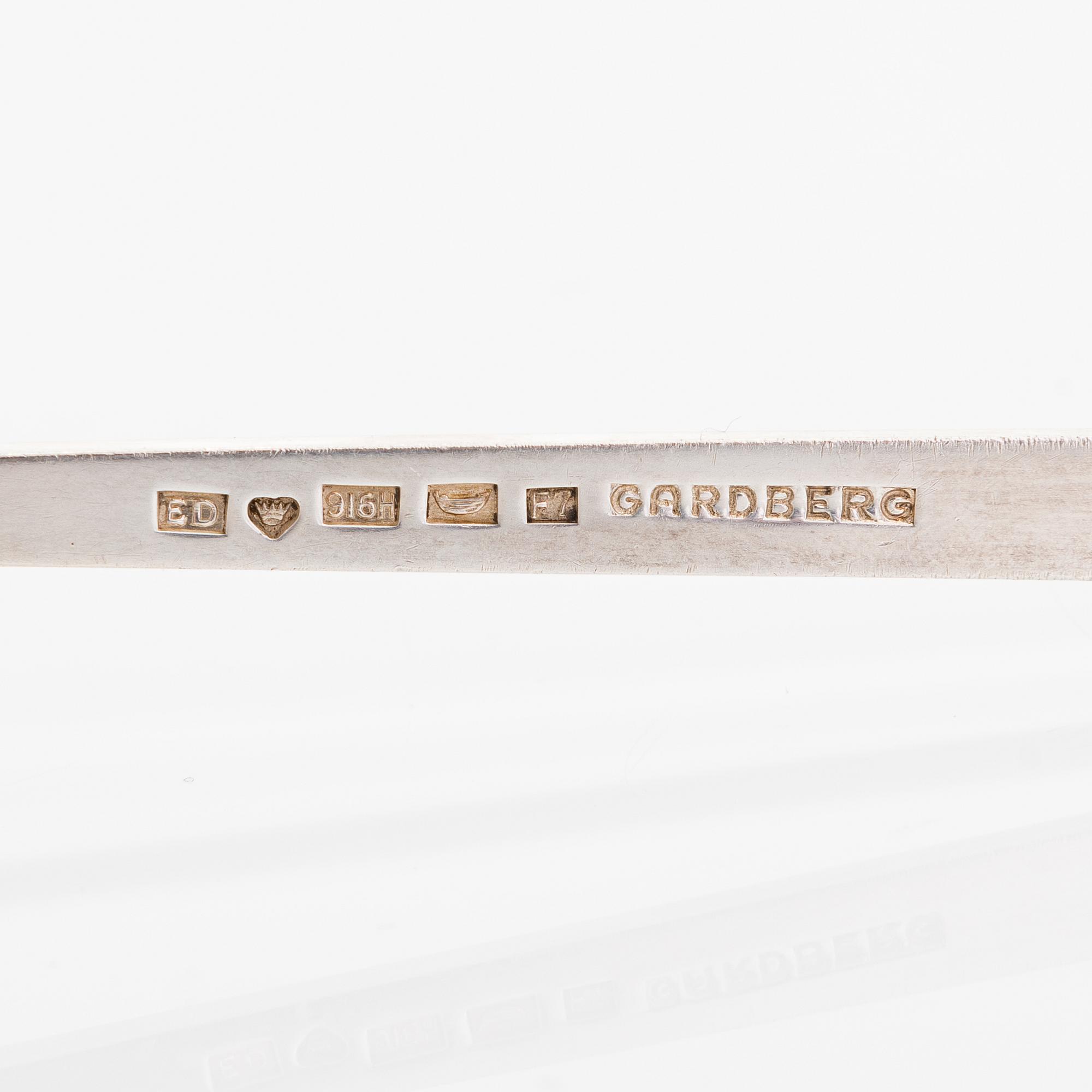 Bertel Gardberg, Isslev, silver, "Birgitta", stämplad BG, Hopeatehdas, Helsingfors 1959.