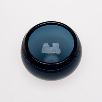 SKÅL, glas, "Pantareuna" signerad Timo Sarpaneva - 302. Iittala. 1950-talets slut.