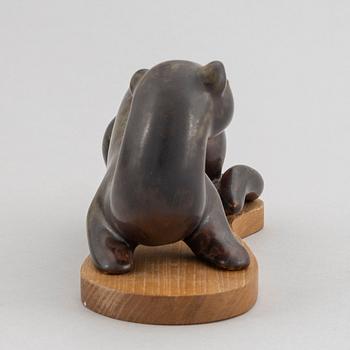 Gunnar Nylund, figurin, stengods, Rörstrand.