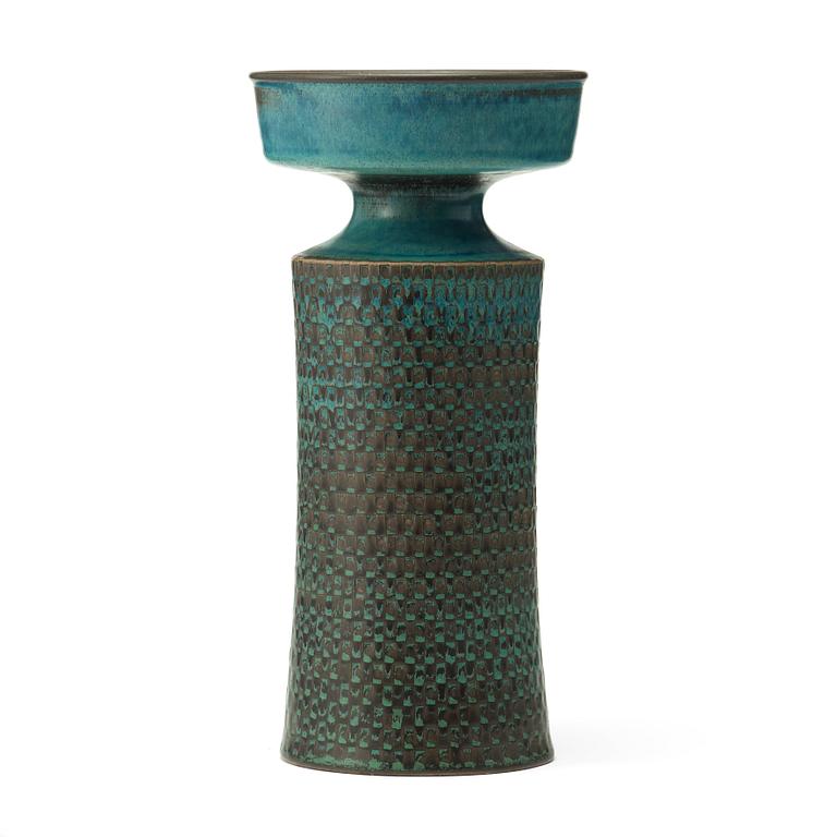 Stig Lindberg, A Stig Lindberg stoneware vase, Gustavsberg studio, Sweden 1964.