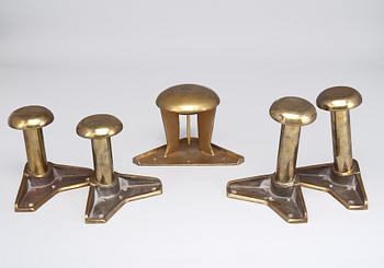 Alvar Aalto, BRONSFÖTTER, 5 ST.