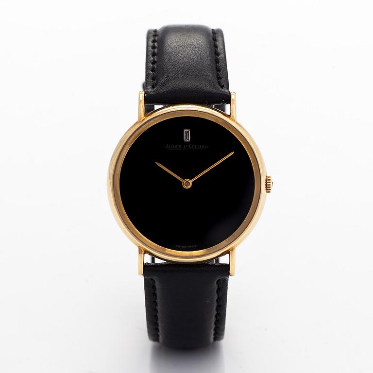 Jaeger-LeCoultre, Vogue, "Onyx dial", wristwatch, 34 mm.
