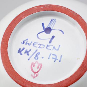 SKÅL, fajans, Stig Lindberg, Gustavsbergs Studio.