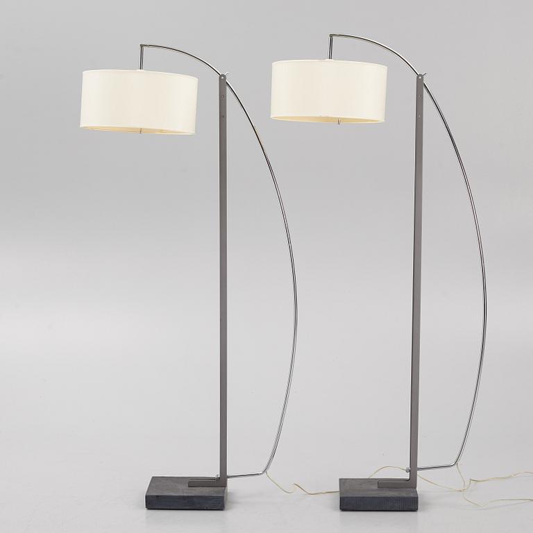 Thibault Desombre, a pair of 'Mama' floor lamps, Ligne Roset.