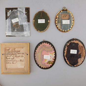 MINIATYRER, 6 st, 18/1900-tal.
