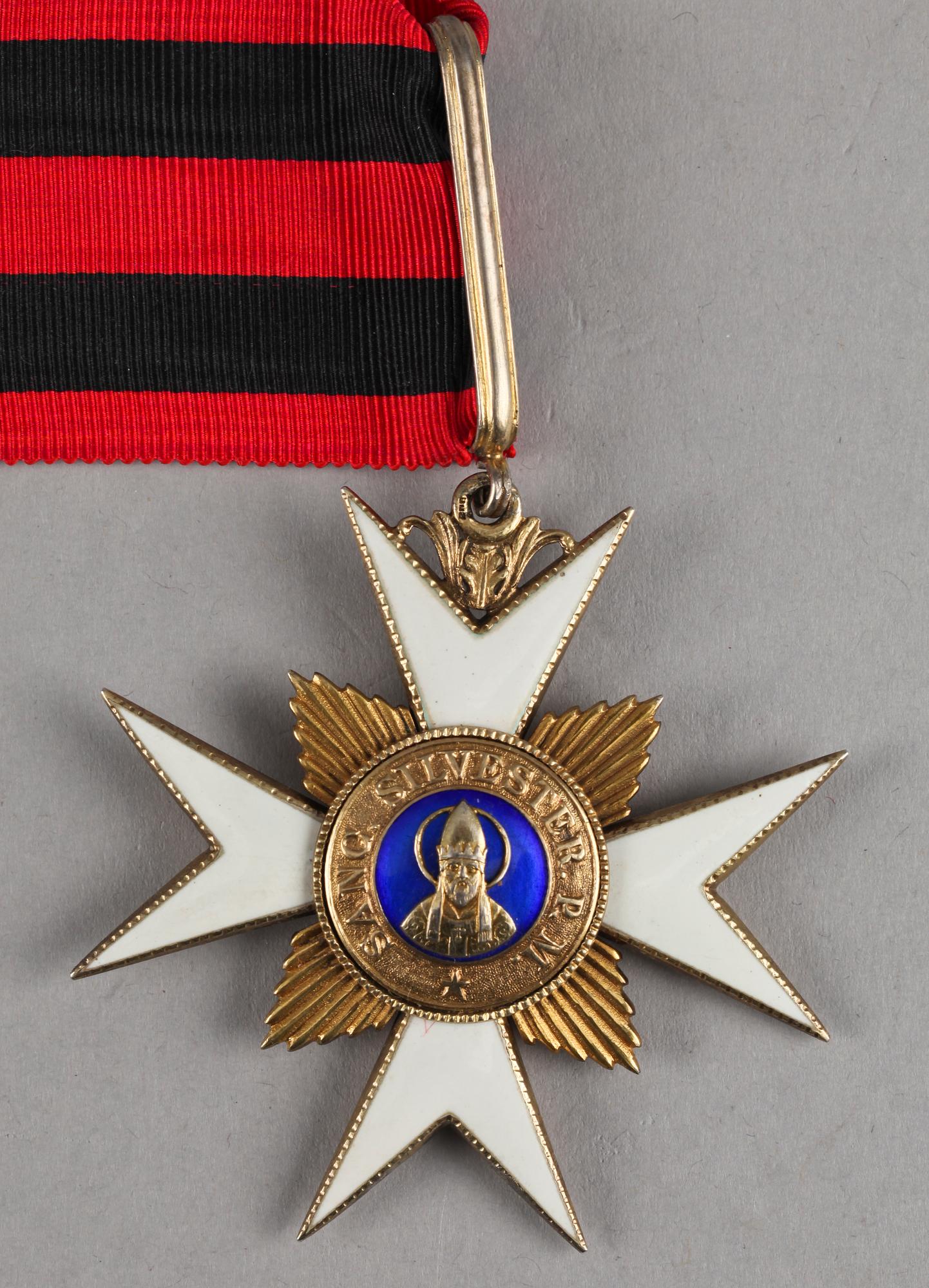 ORDEN, St Sylvester, Vatikanstaten, 1900-tal.