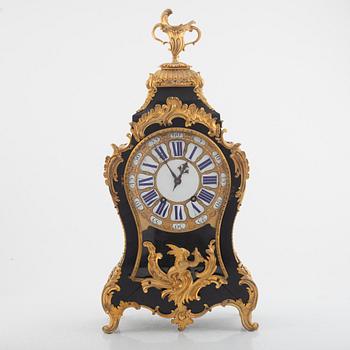 A Swedish rococo-style striking bracket clock, later part 19th century.