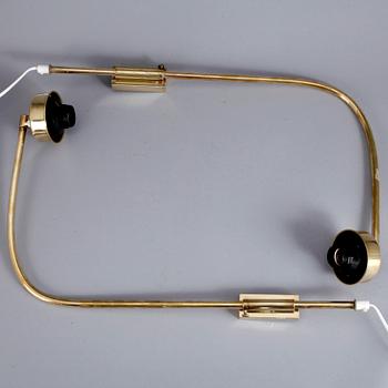 VÄGGLAMPOR, 2 st, modell 2484, Josef Frank, Firma Svenskt Tenn.