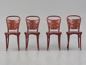 Jonas Bohlin, stolar, fyra stycken, "Vilda 5", Gemla, Diö, 2012, specialutgåva för Taverna Brillo.
