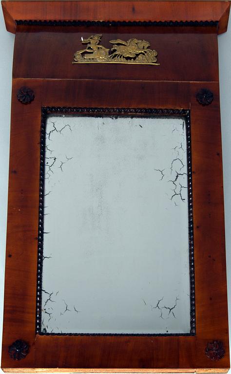 SPEGEL, empire, mahogny, 1800-talets början.