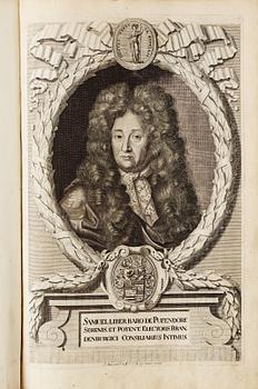 580. SAMUEL VON PUFENDORF (1632-1694), Herrn Samuel Freyherrns von Pufendorf Sieben Bücher von denen Thaten Carl Gustavs Königs in Schweden...., Nürnberg 1697.